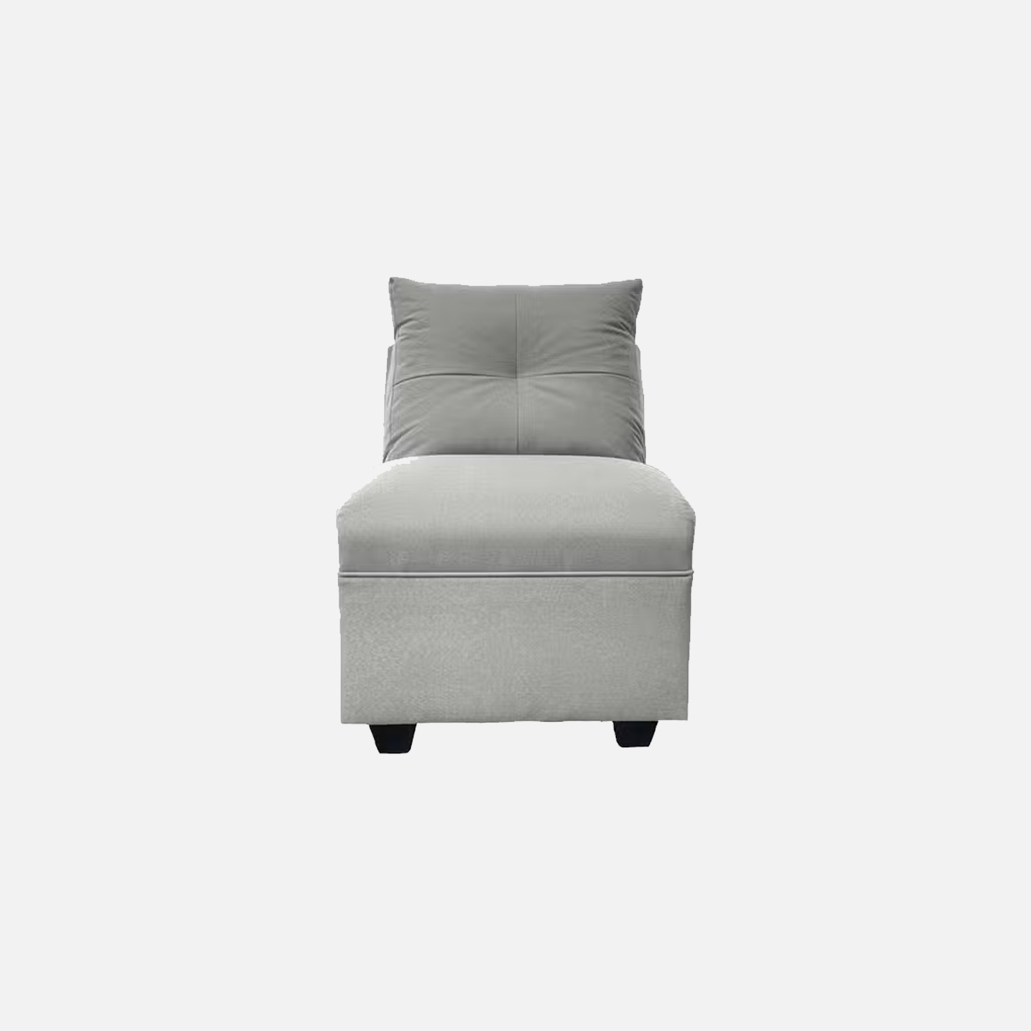 Butaca Mateo Pata Plástico - Gris